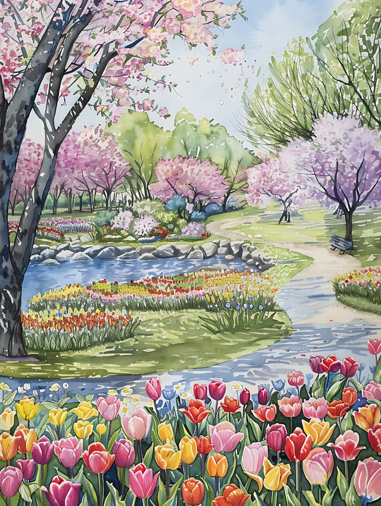 Tulips In Bloom 7