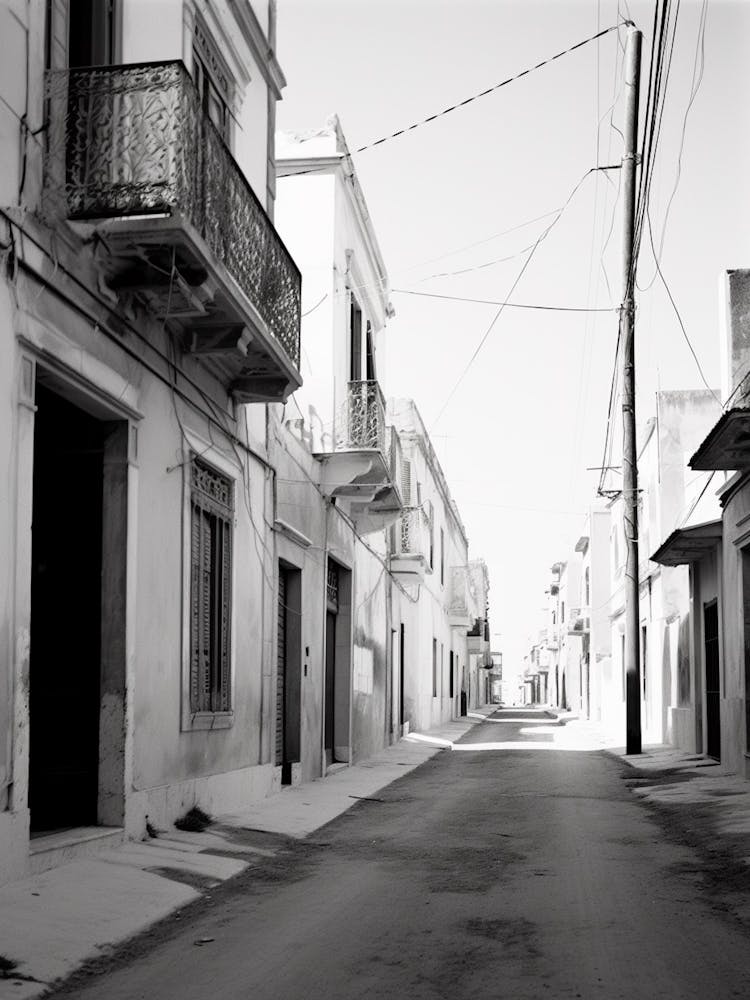 Trapani, Italy, Black And White Photography 1