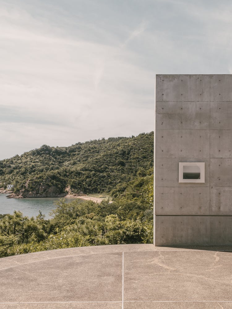 Naoshima Tadao Ando Wand