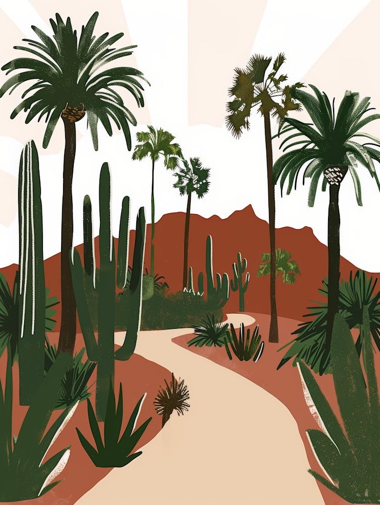 Cactus Ii Canvas Print