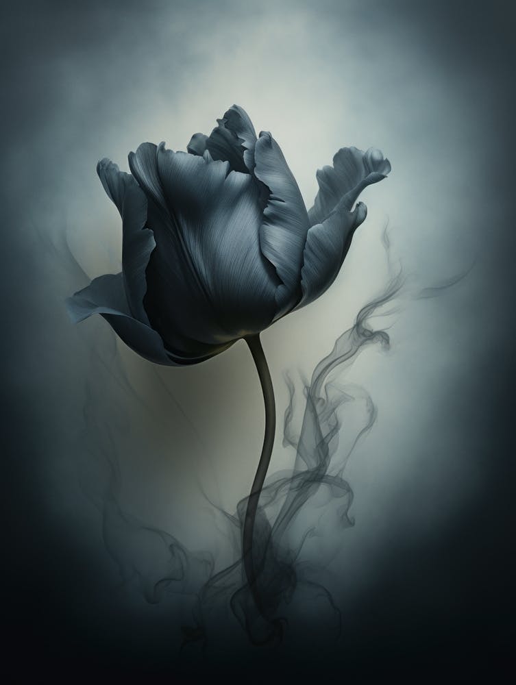 Black Flower 4