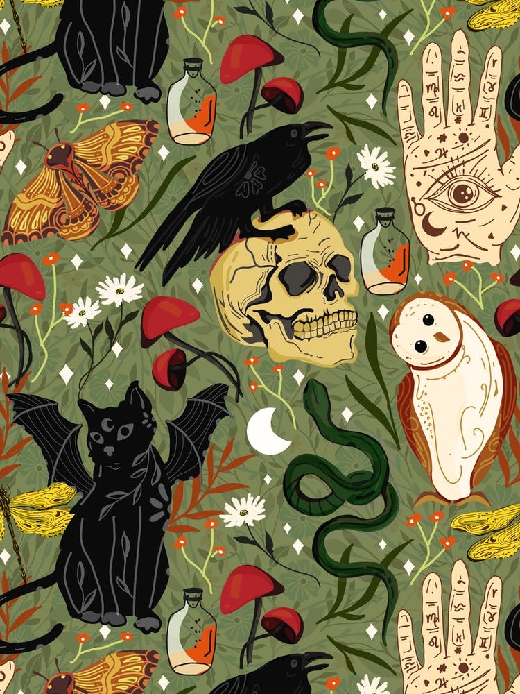 Witchcraft totem gothic