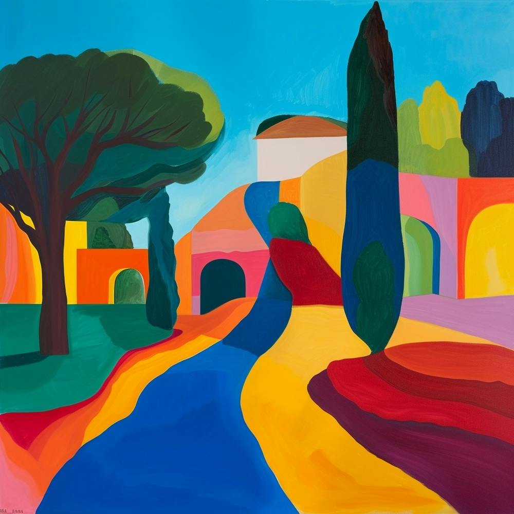 Abstract Park Collection Villa Doria Pamphili Rome 4