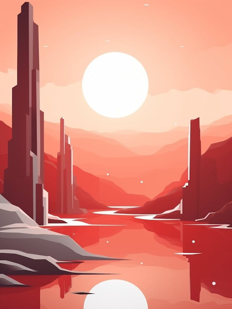 Futuristic Abstract Minimalist 9