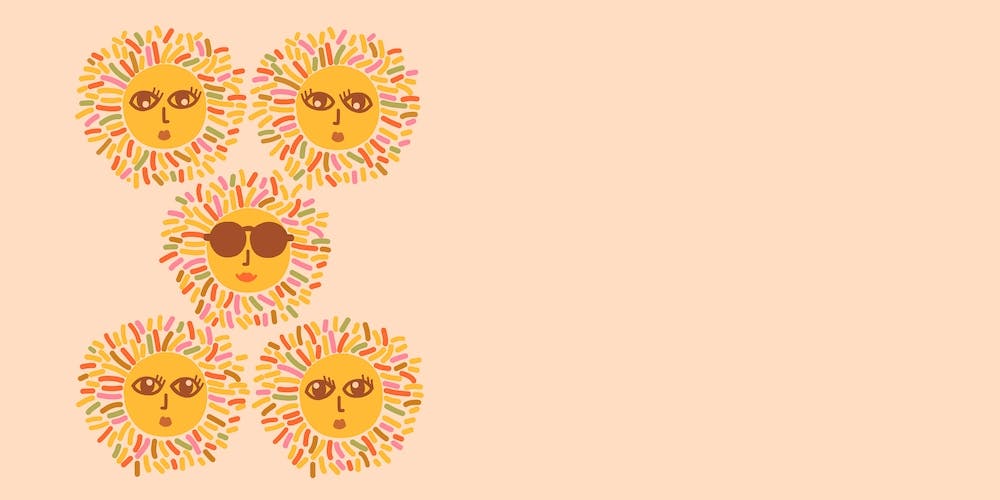 Sunshine Party Peachy Boho