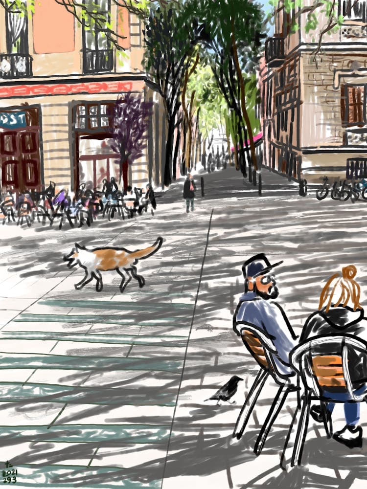 In The Familiar Square