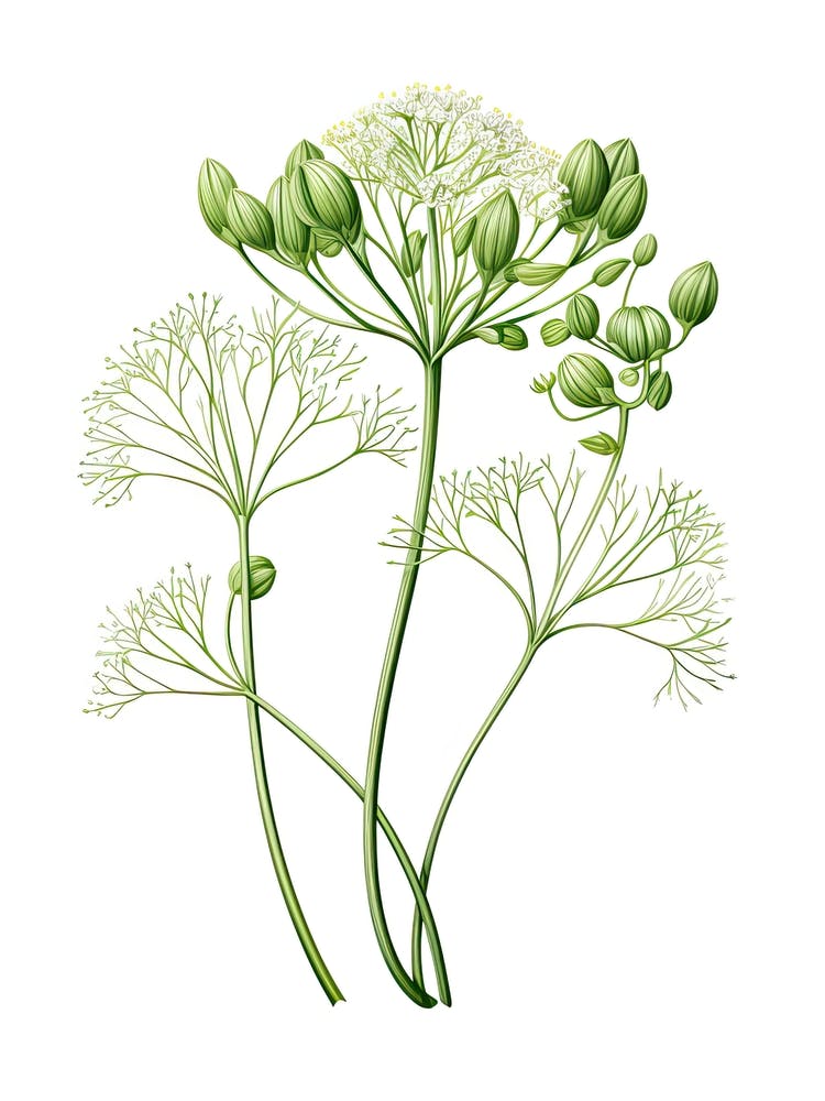 Fennel Vintage Botanical Herbs 3