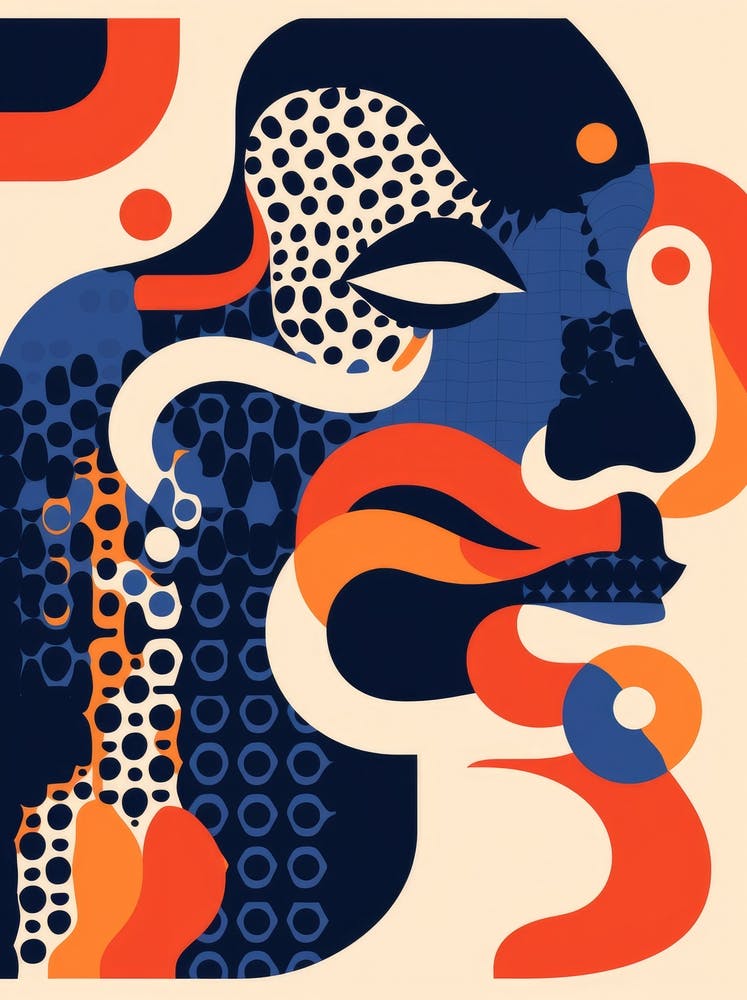 Abstract Portrait Of A Woman 28