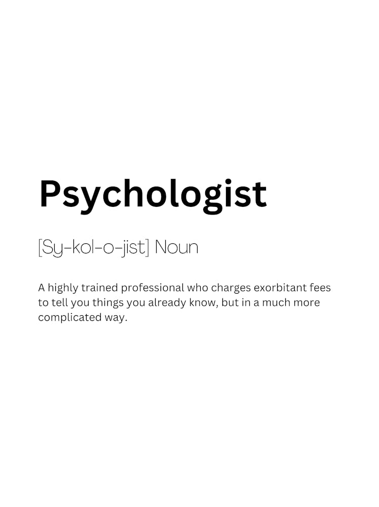 Psychologist Definition Meaning