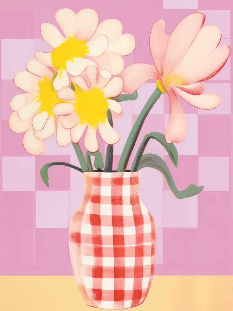 Freesias Flower Vase 2