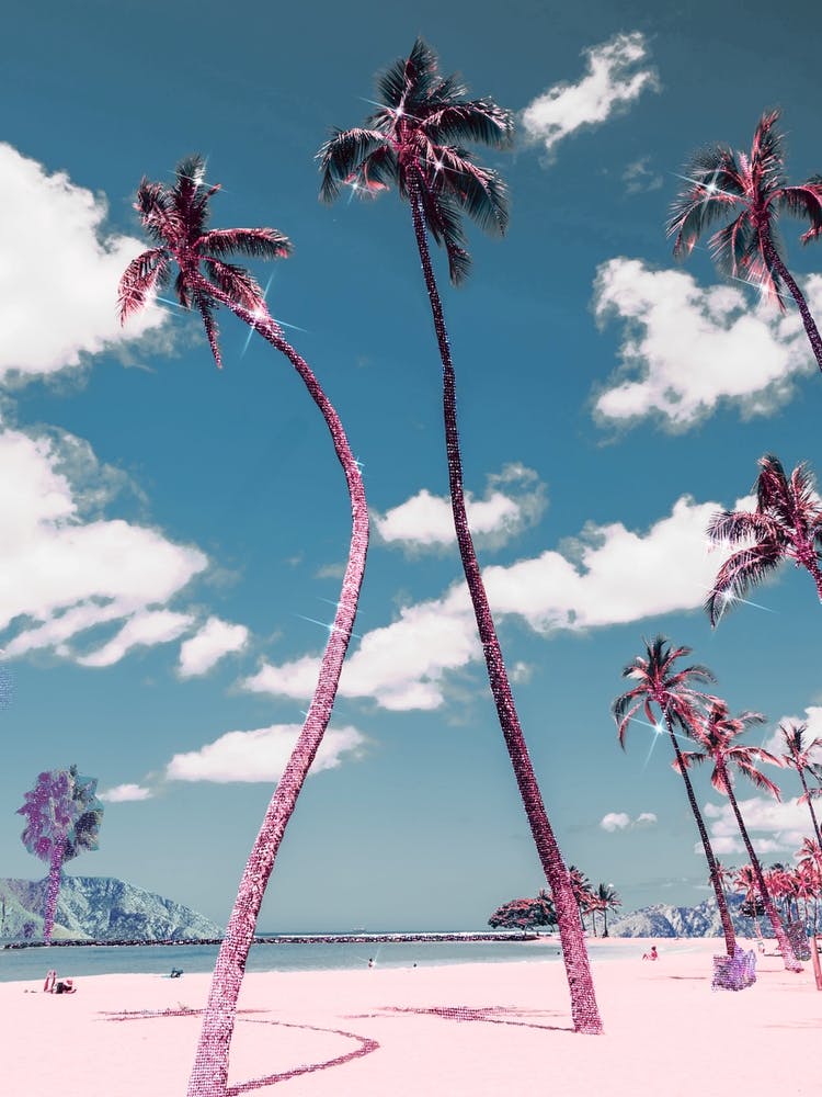 Sparkly Palm Vibes