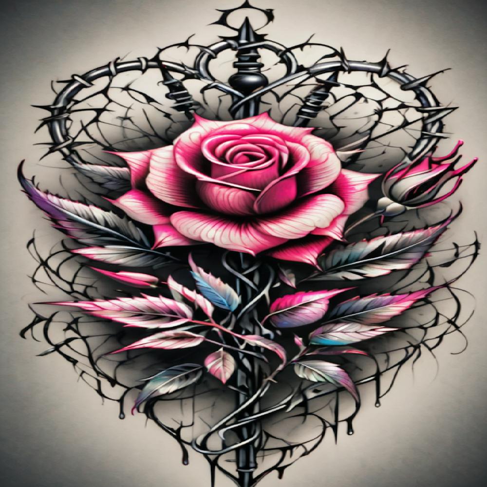 Rose Tattoo Design
