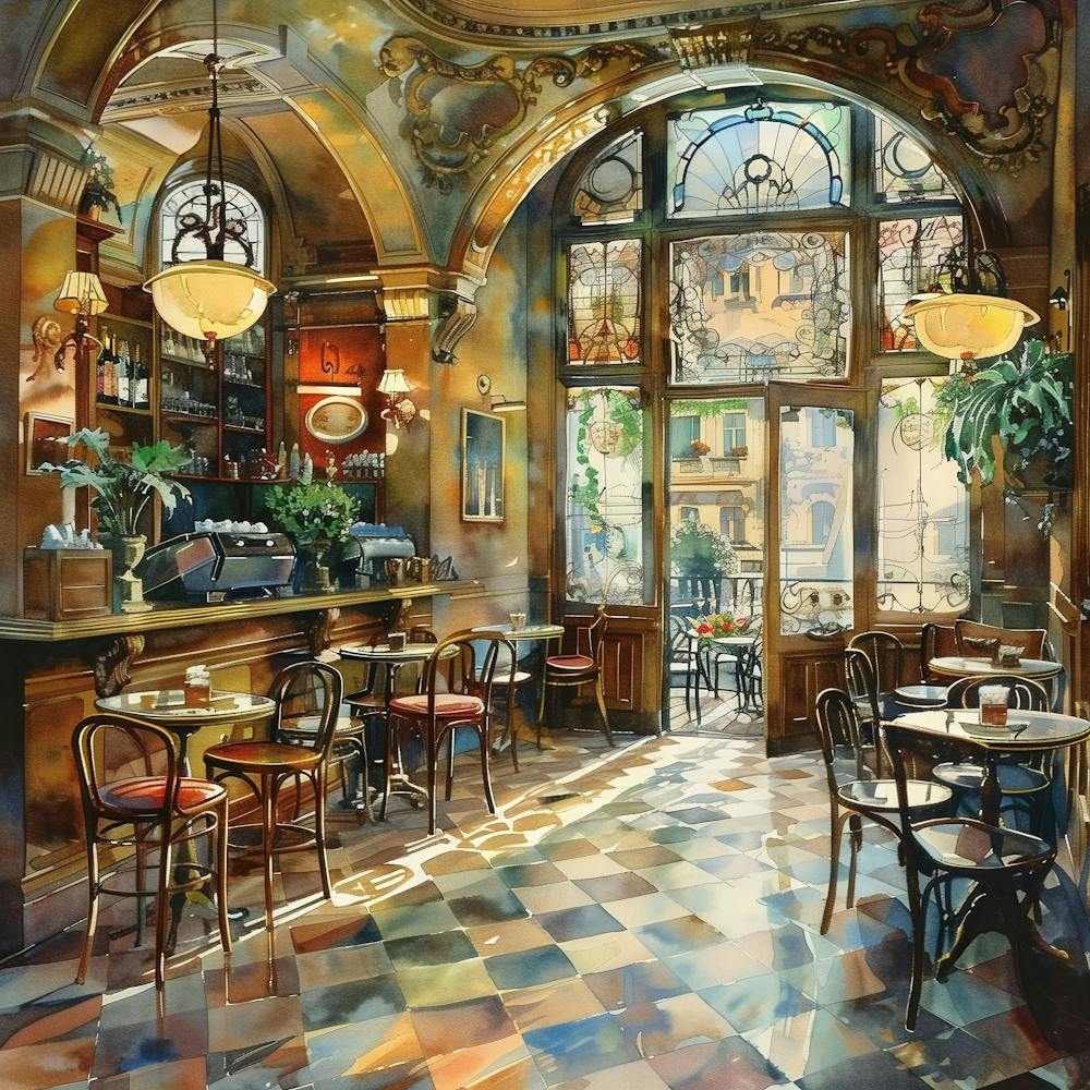 Cafe In Paris