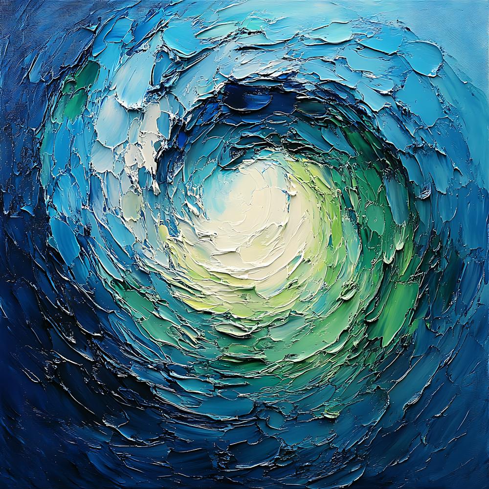 Abstract Earth Day Composition Backdrop 2