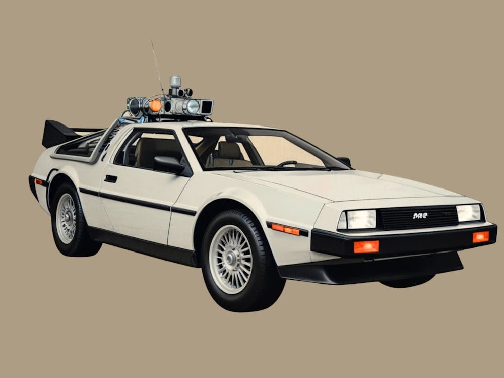Back To The Future Delorean 2