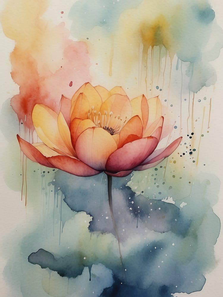 Lotus Painting