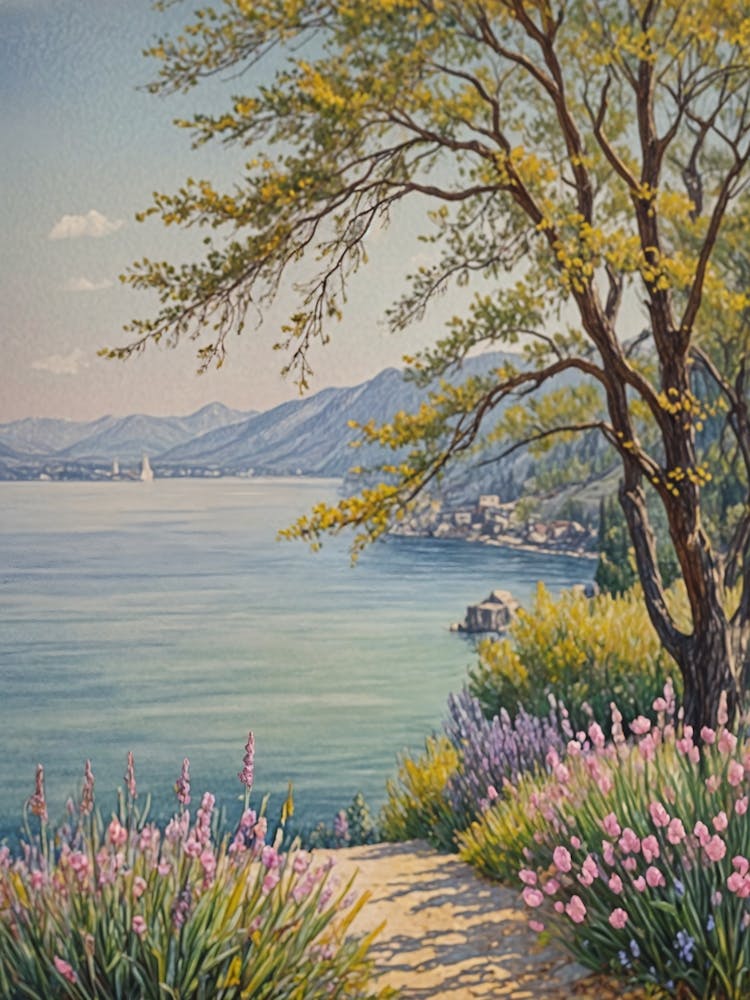 Afternoon By The Lake