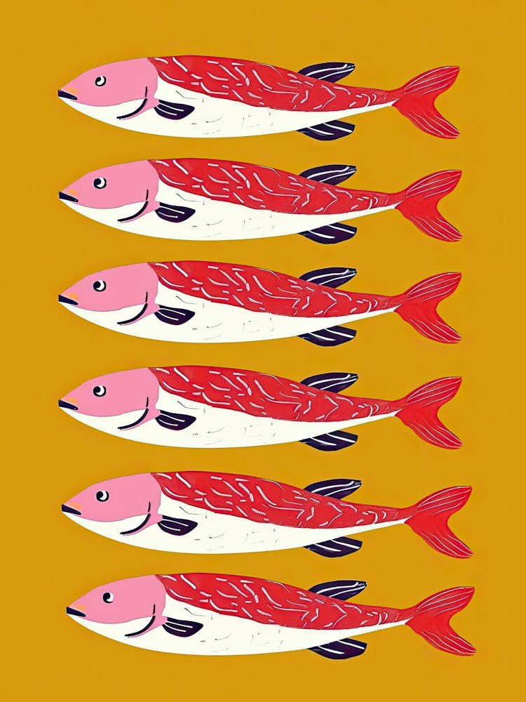 The Great Migration Fish Poster