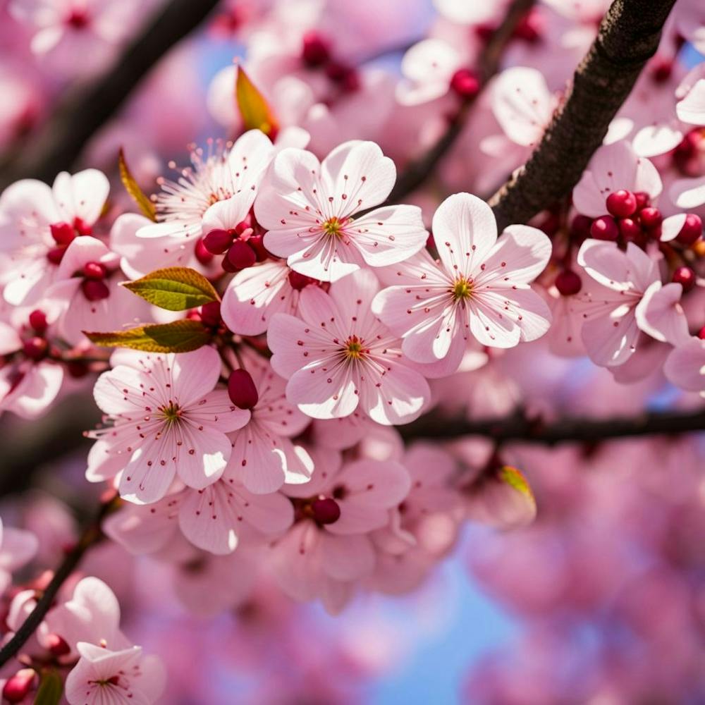 Kirschblüten Foto