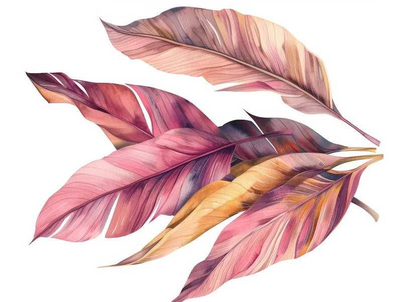 Watercolor Feathers 13