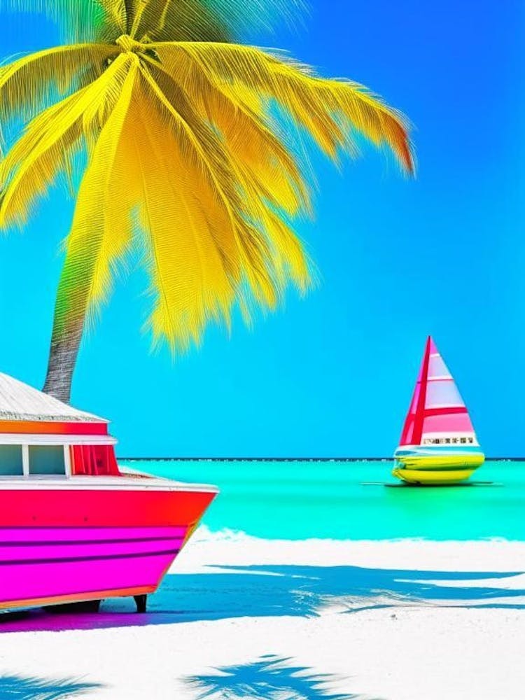 Bimini Bahamas Pop Art Photography Tropical Destination