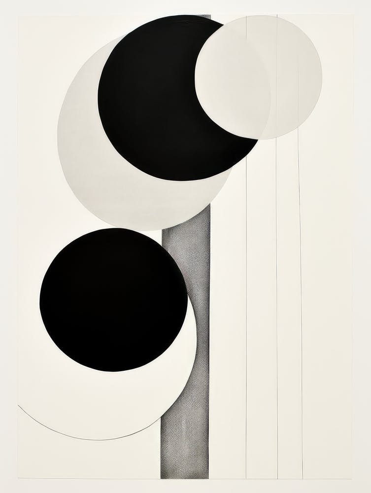 Black And White Circles