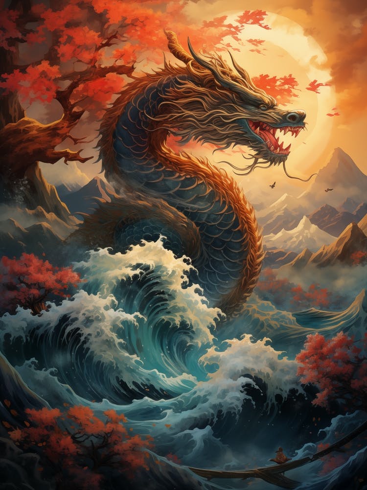Dragon In The Sea