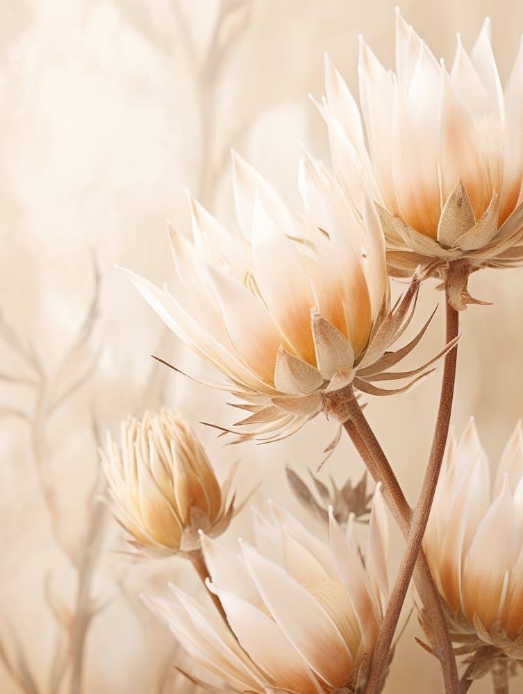 Boho Dried Flowers Protea 1