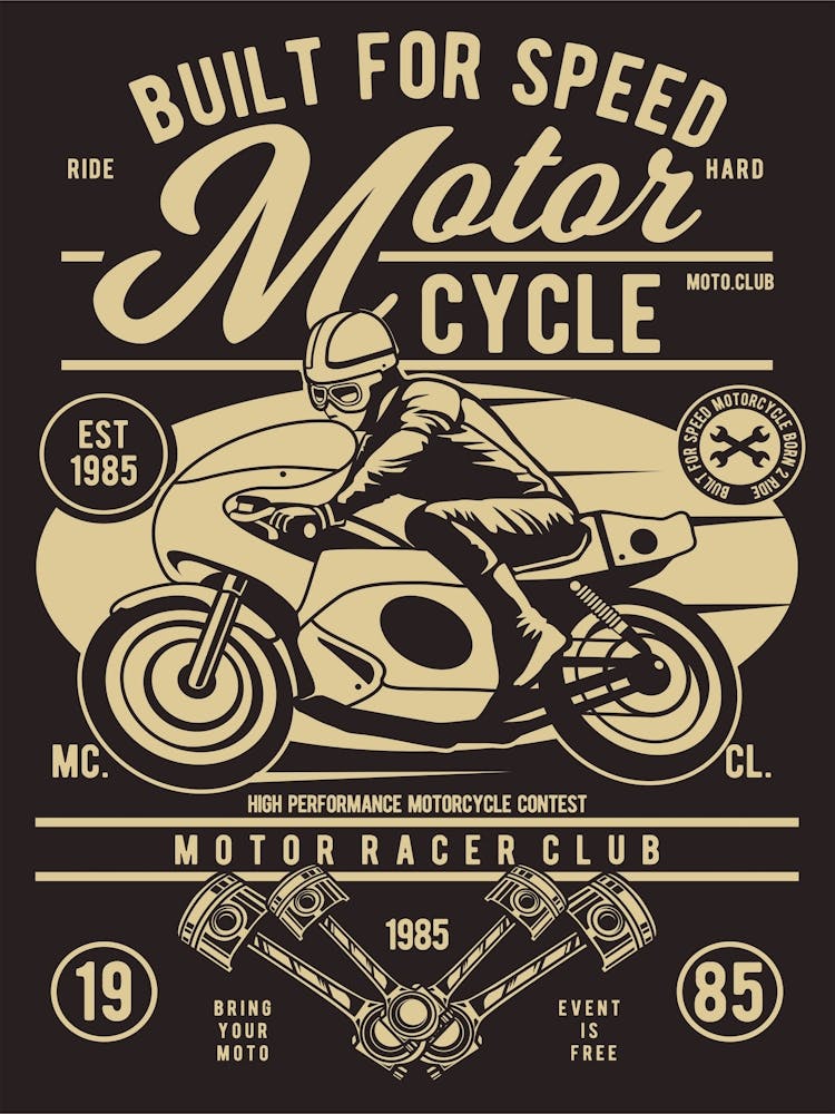 Built For Speed Motorcycle 1