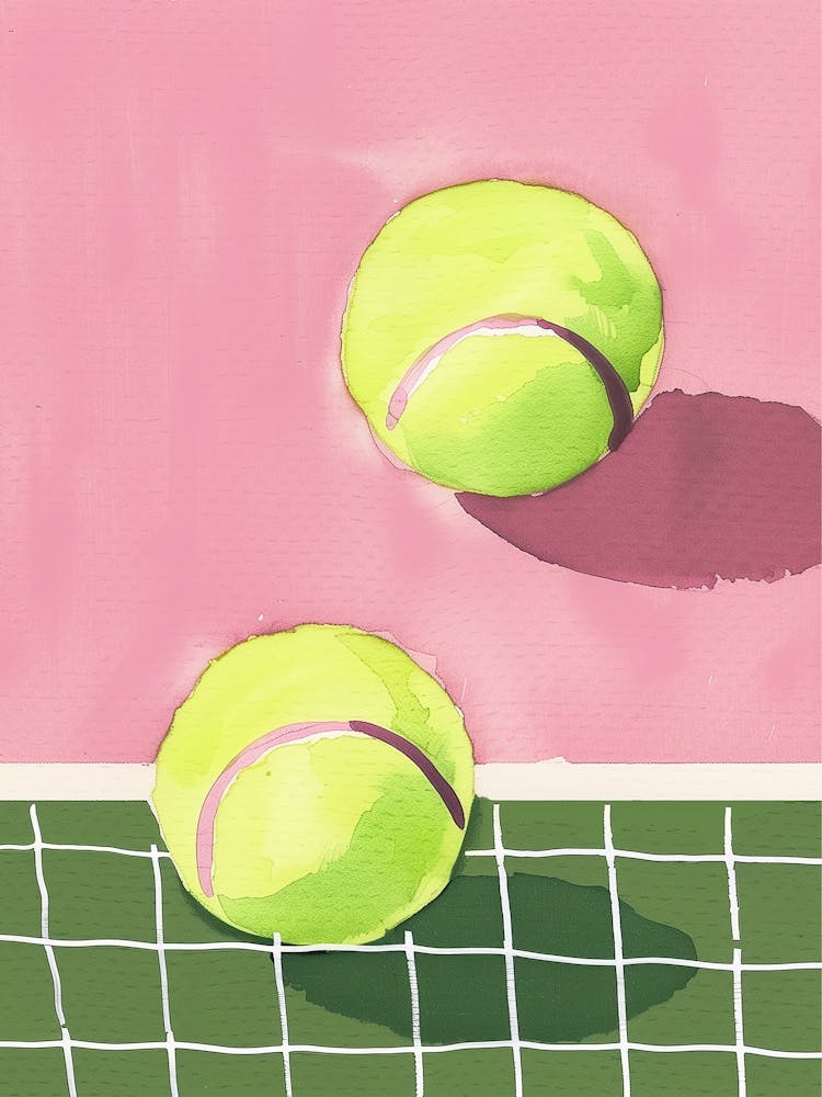Tennis Balls Canvas Print