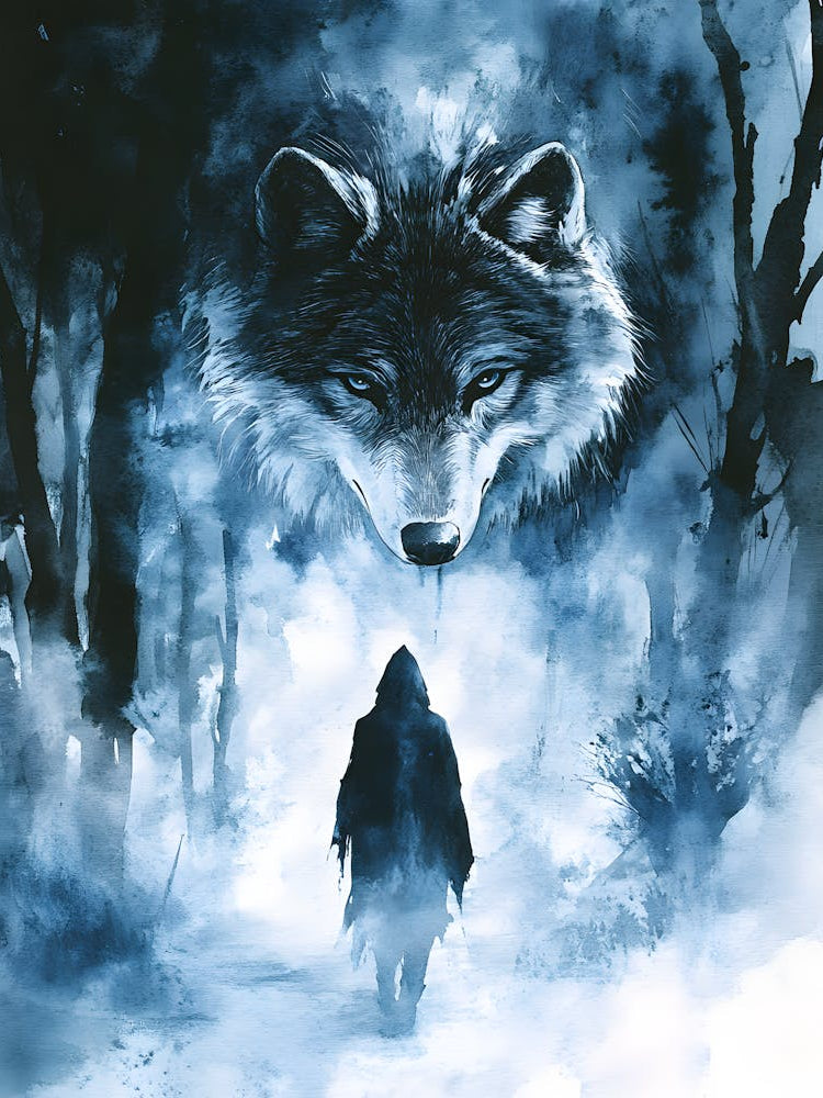 Wolf In The Woods