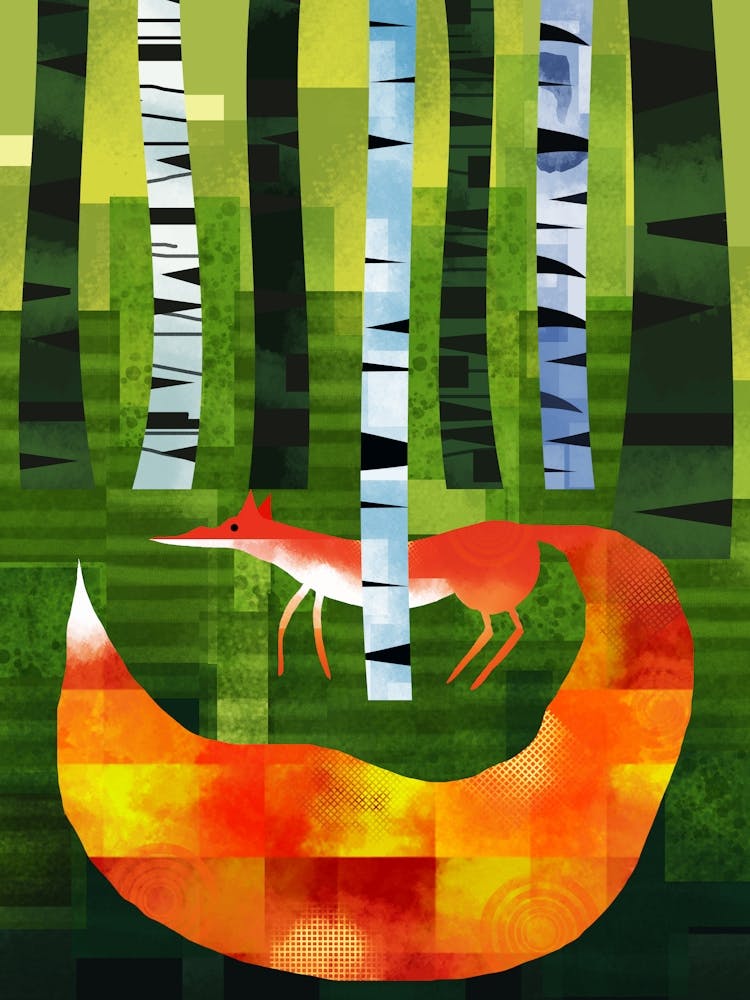 Fox in Forest 1