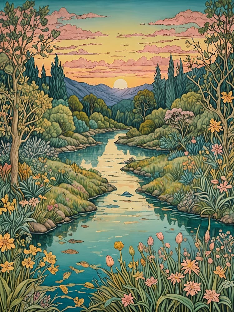 Sunset By The River no4