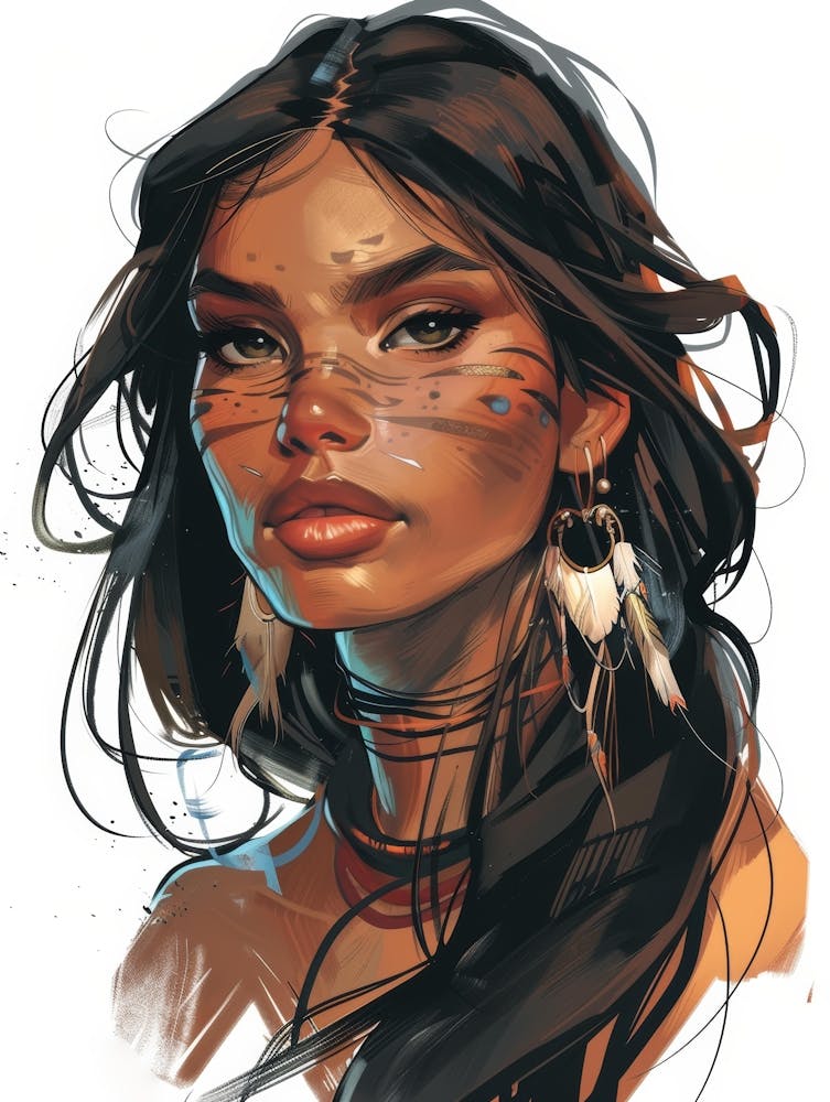 Native American Girl