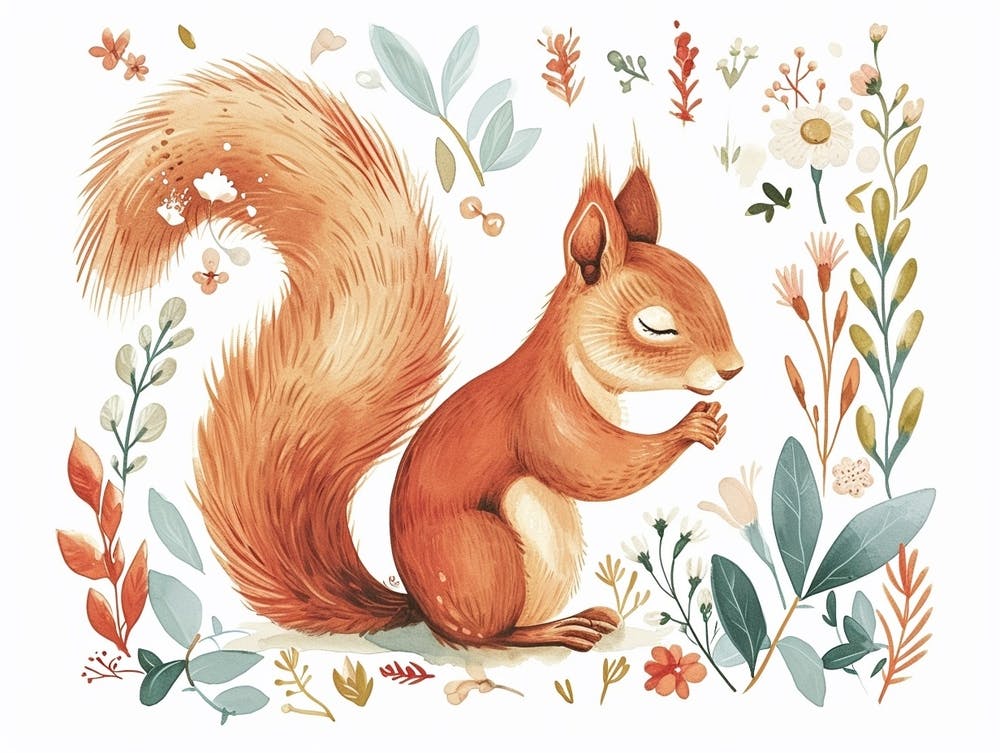 Little Floral Squirrel 3