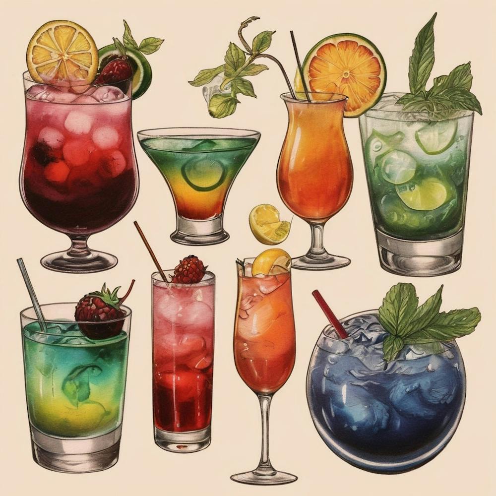 Default Cocktails As Works Of Art Aesthetic 3
