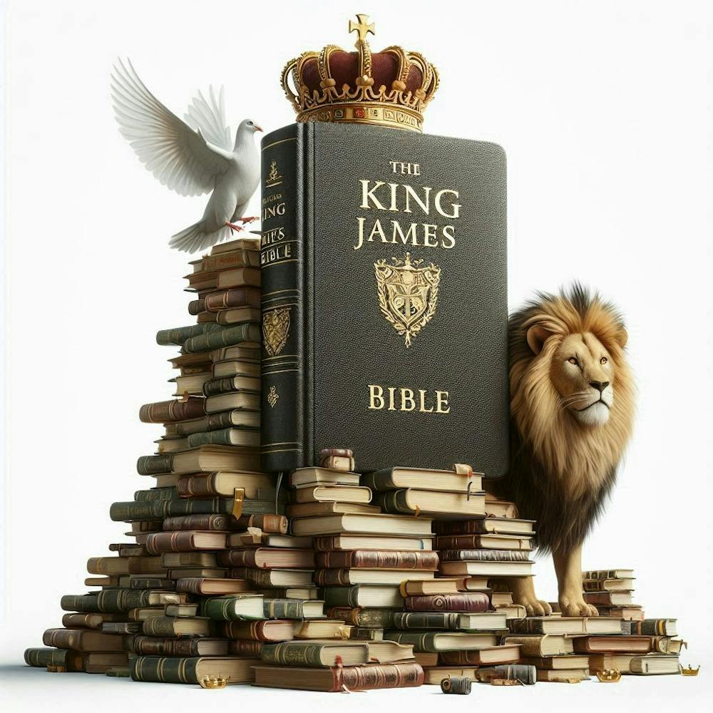 Dove Bible Crowned Lion 1