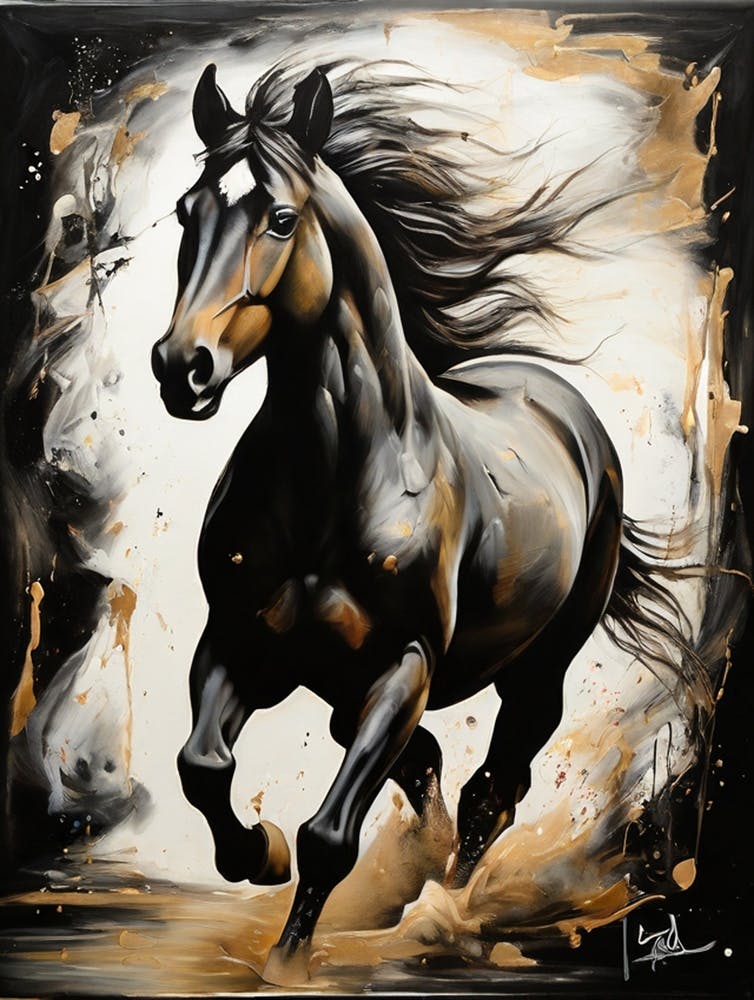 Pferd im Galopp