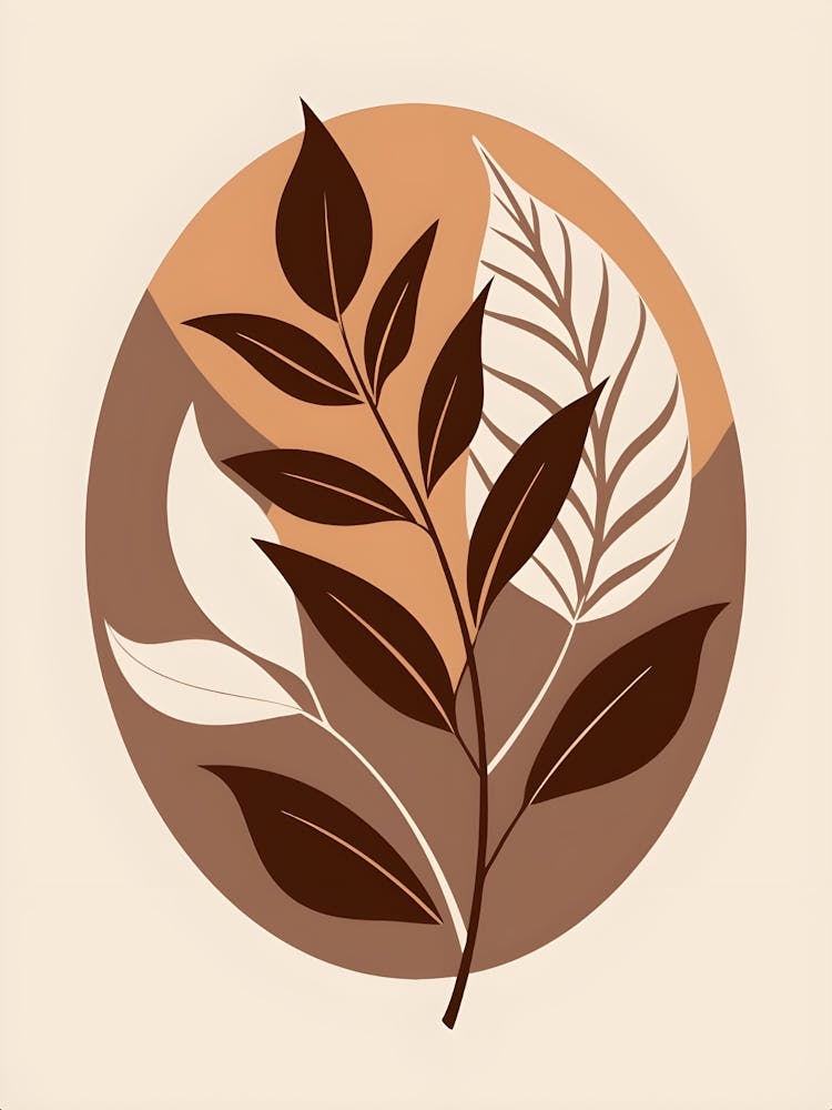 Leaf In A Circle