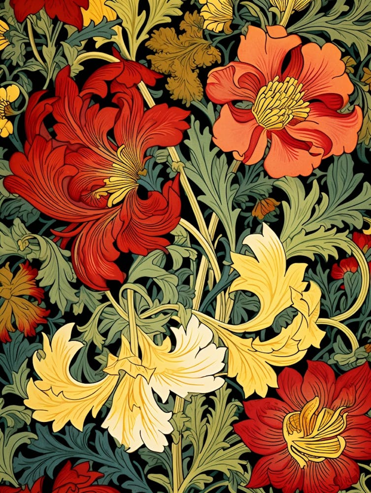 Floral Wallpaper Pattern 1