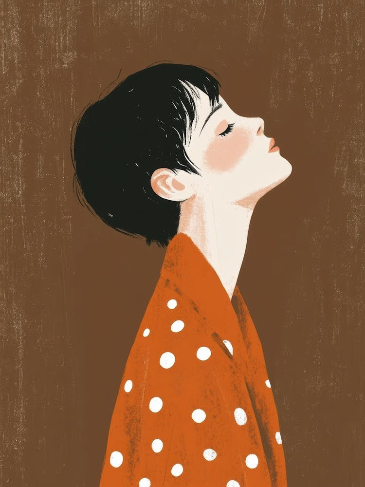 Girl With Polka Dots 5