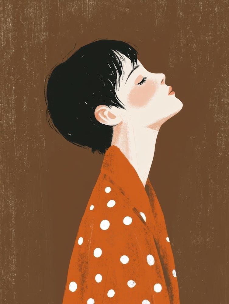 Girl With Polka Dots 5