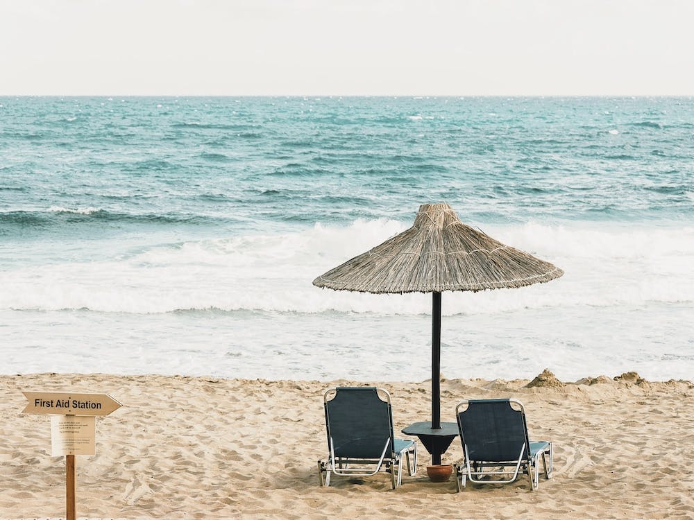 Mediterranean Sea Beach Chairs