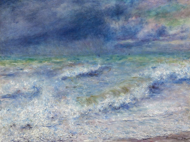 Seascape by Pierre Auguste Renoir (1879)