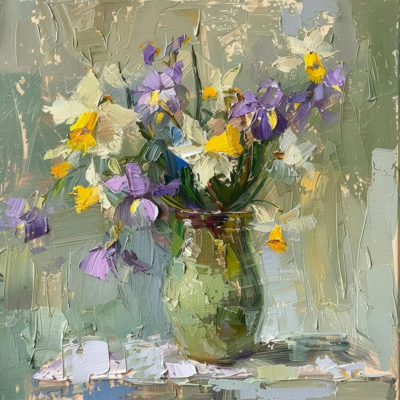 Daffodils In A Vase 1