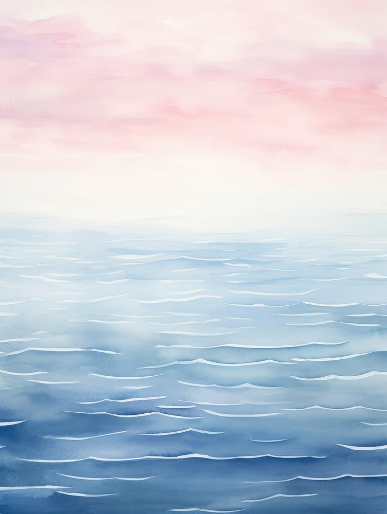 Watercolor Ocean Background 1