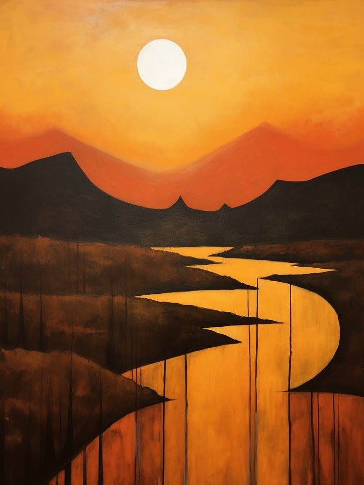 Abstract Minimalist Landscape 9