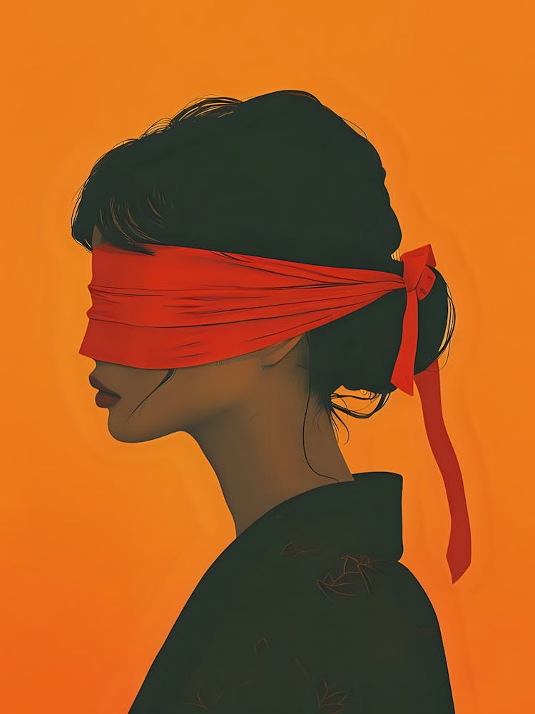 Blindfolded Woman