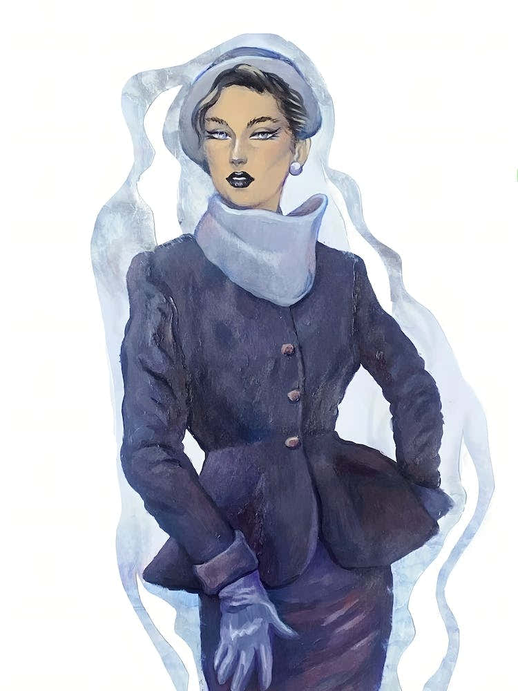 Woman In A Coat