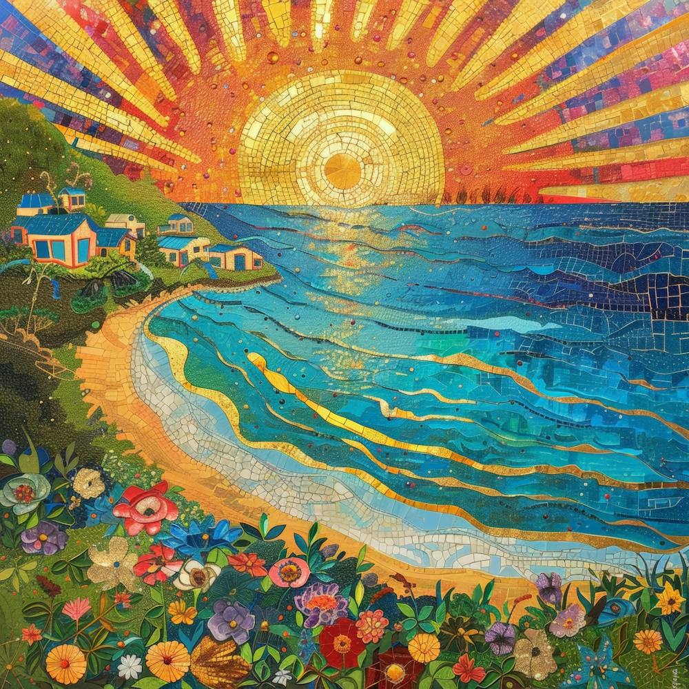 Sunset On The Beach 12